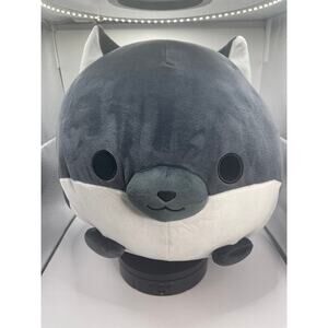 Takashoji Gray Cat Plush Stuffed Animal 11" Tall Soft Toy NWT